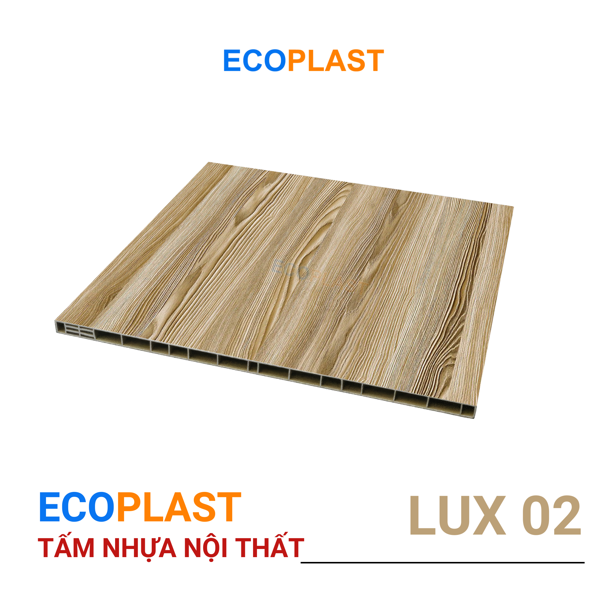 Tấm nhựa nội thất Ecoplast Luxury - Lux 02
