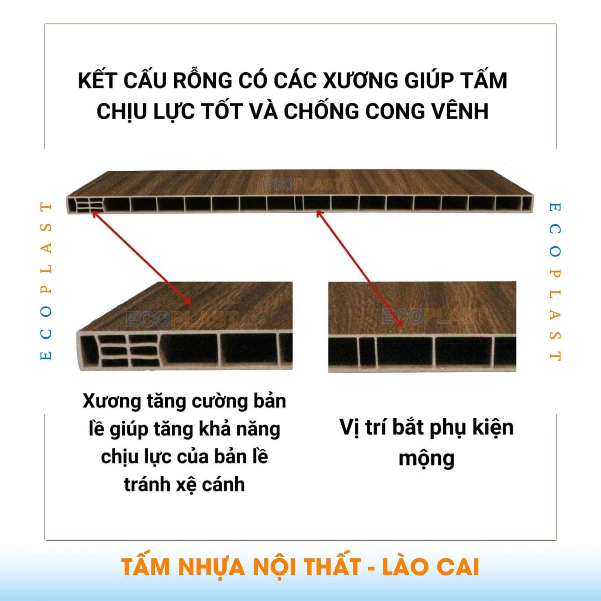 TỔNG KHO TẤM NHỰA NỘI THẤT LÀO CAI, TÌM NPP ĐẠI LÝ 2 ket cau cua tam nhua noi that ecoplast lao cai