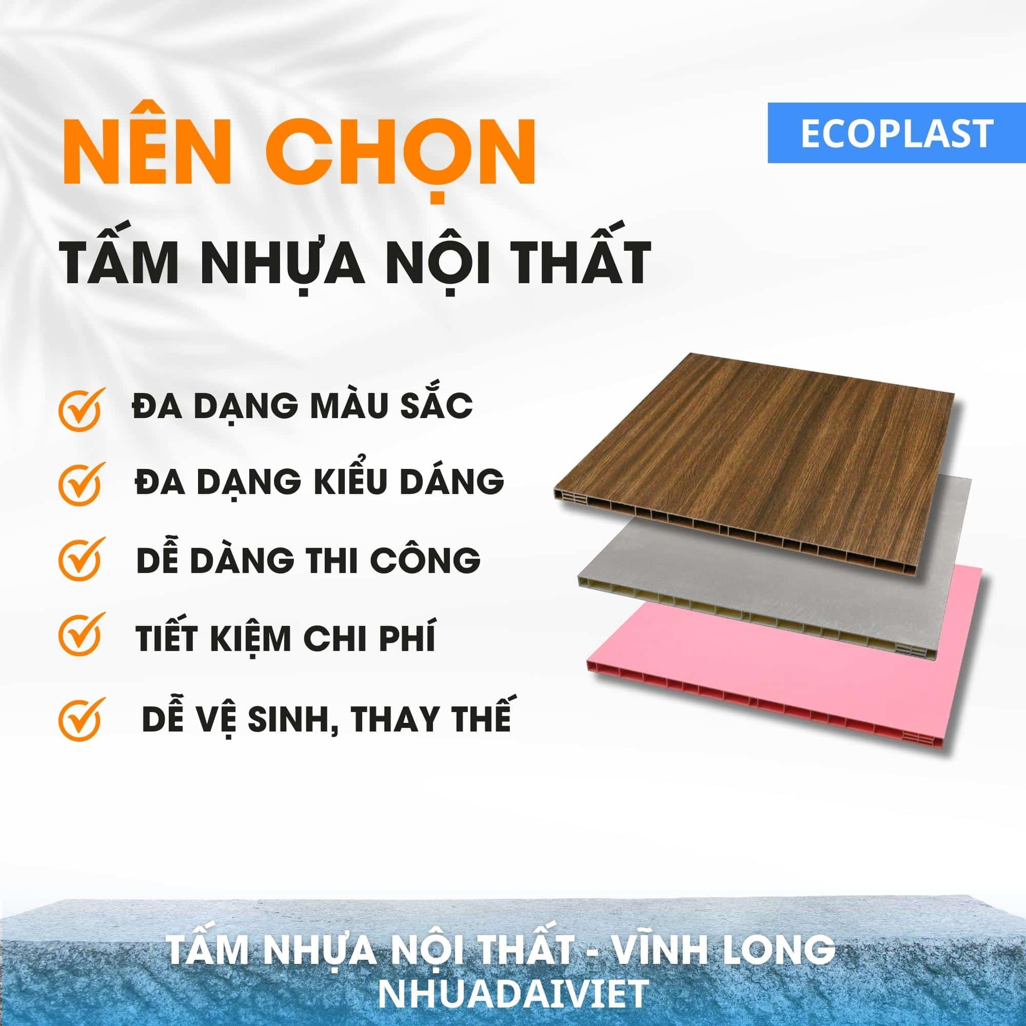 tai sao nen chon tam nhua noi that ecoplast vinh long