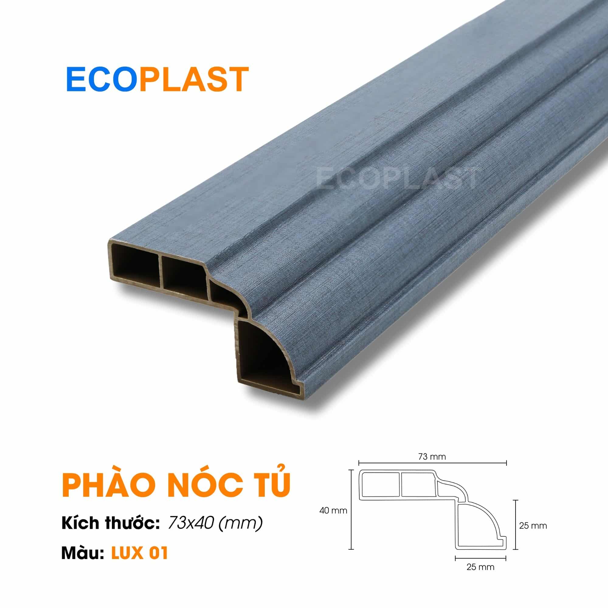 Phào nóc tủ Lux01