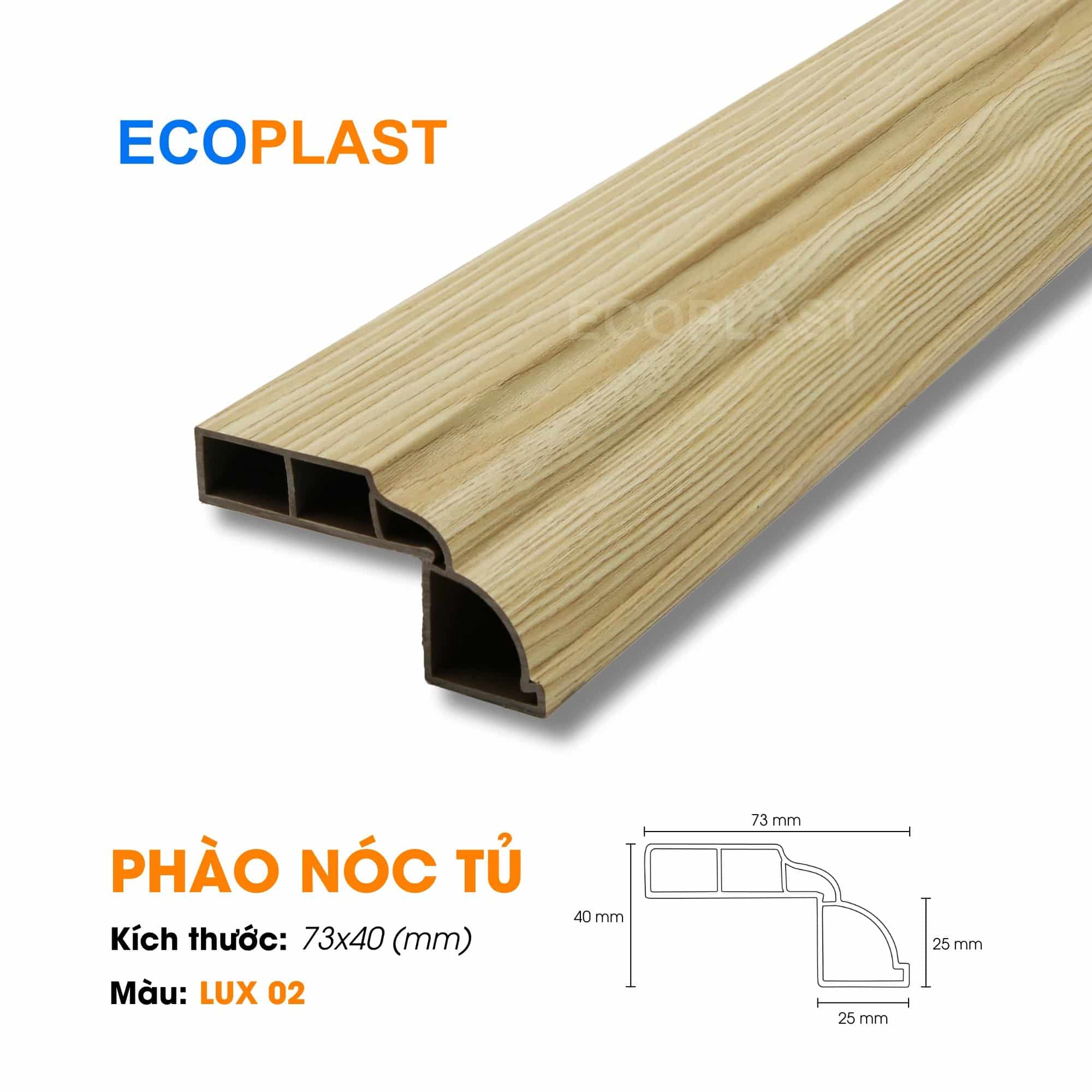 Phào nóc tủ Lux02