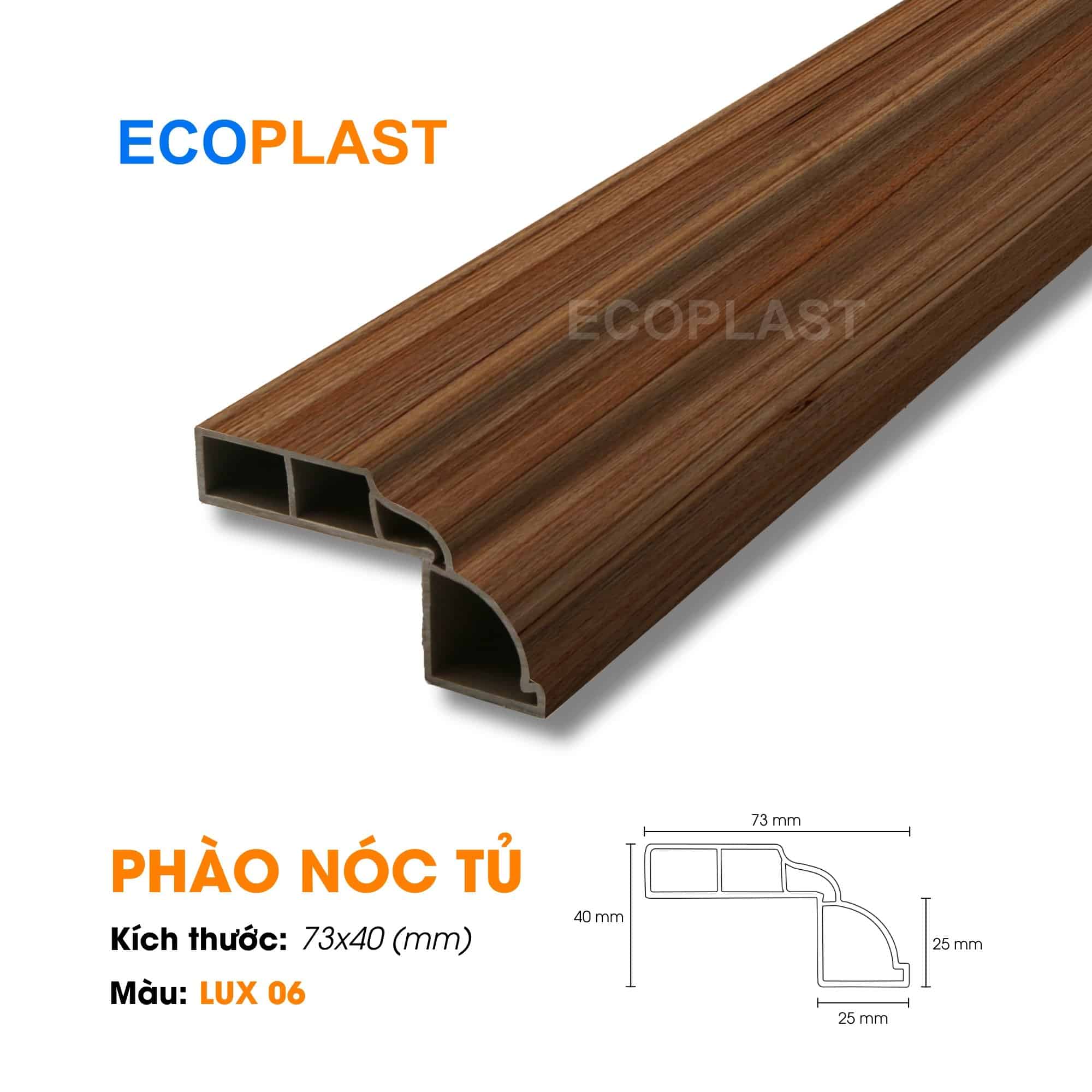 Phào nóc tủ Lux06