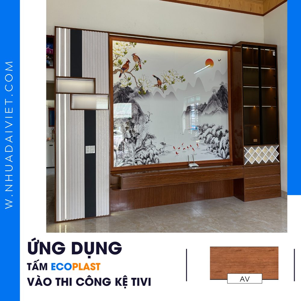 Kệ Tivi Nhựa Ecoplast - TIDV65