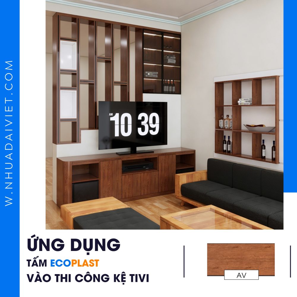 Kệ Tivi Nhựa Ecoplast - TIDV66