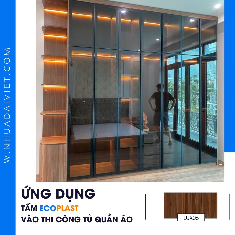 Tủ Quần Áo Ecoplast - TDV148