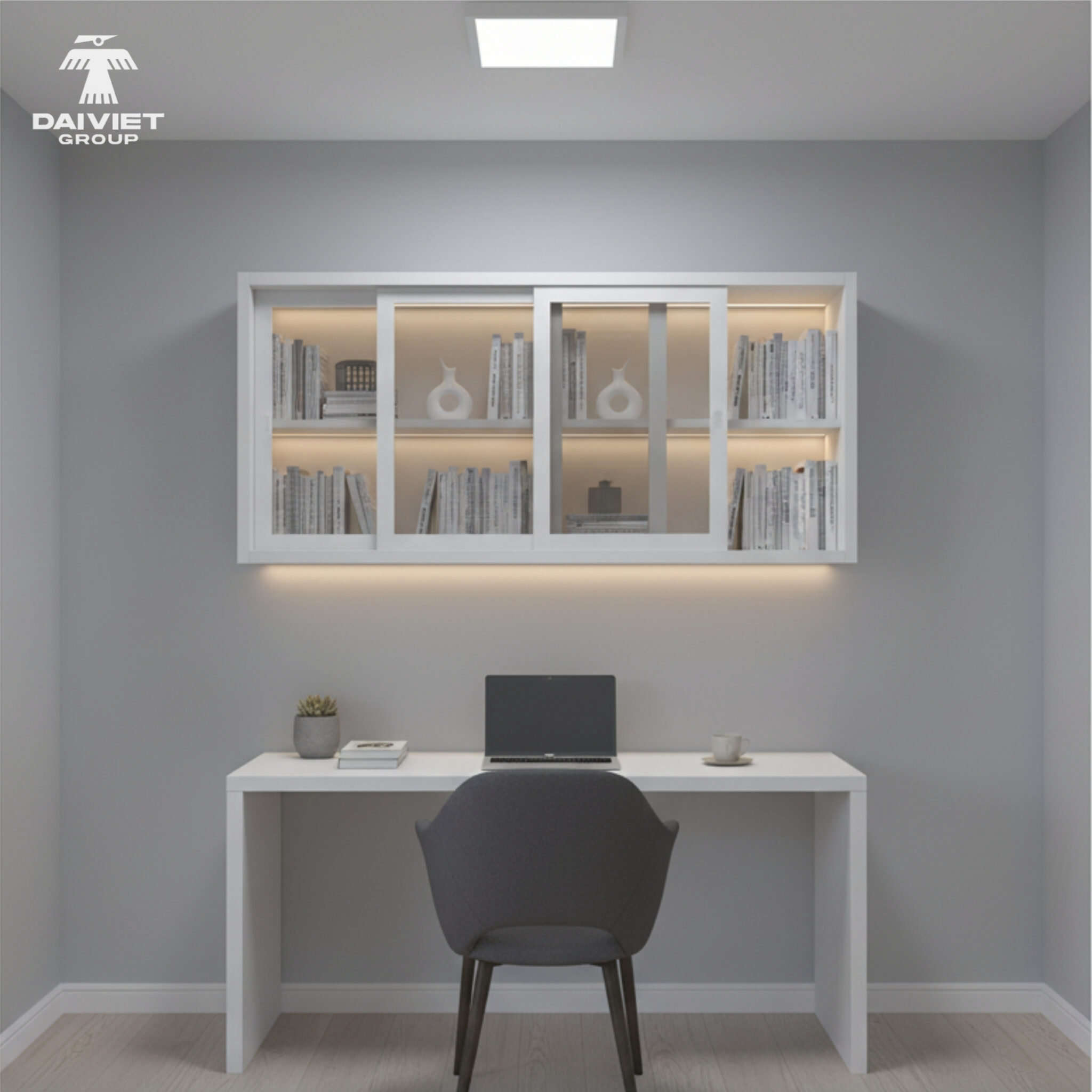 Tủ Sách Có Cửa Kính – Giải Pháp Bảo Quản & Trưng Bày Sang Trọng 33 Mẫu tủ sách có cửa kính treo tường