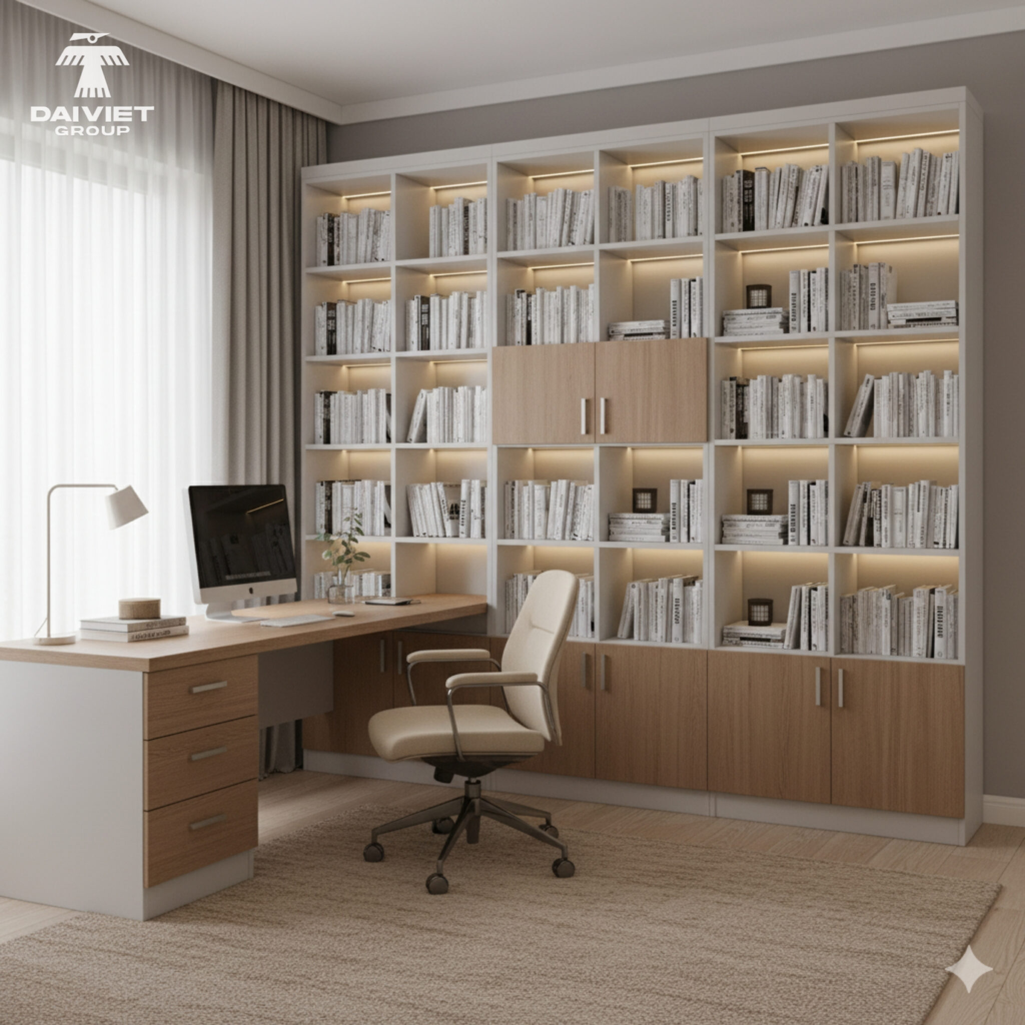 Tủ Sách Có Cửa Kính – Giải Pháp Bảo Quản & Trưng Bày Sang Trọng 15 Mẫu tủ sách nhựa Đại Việt