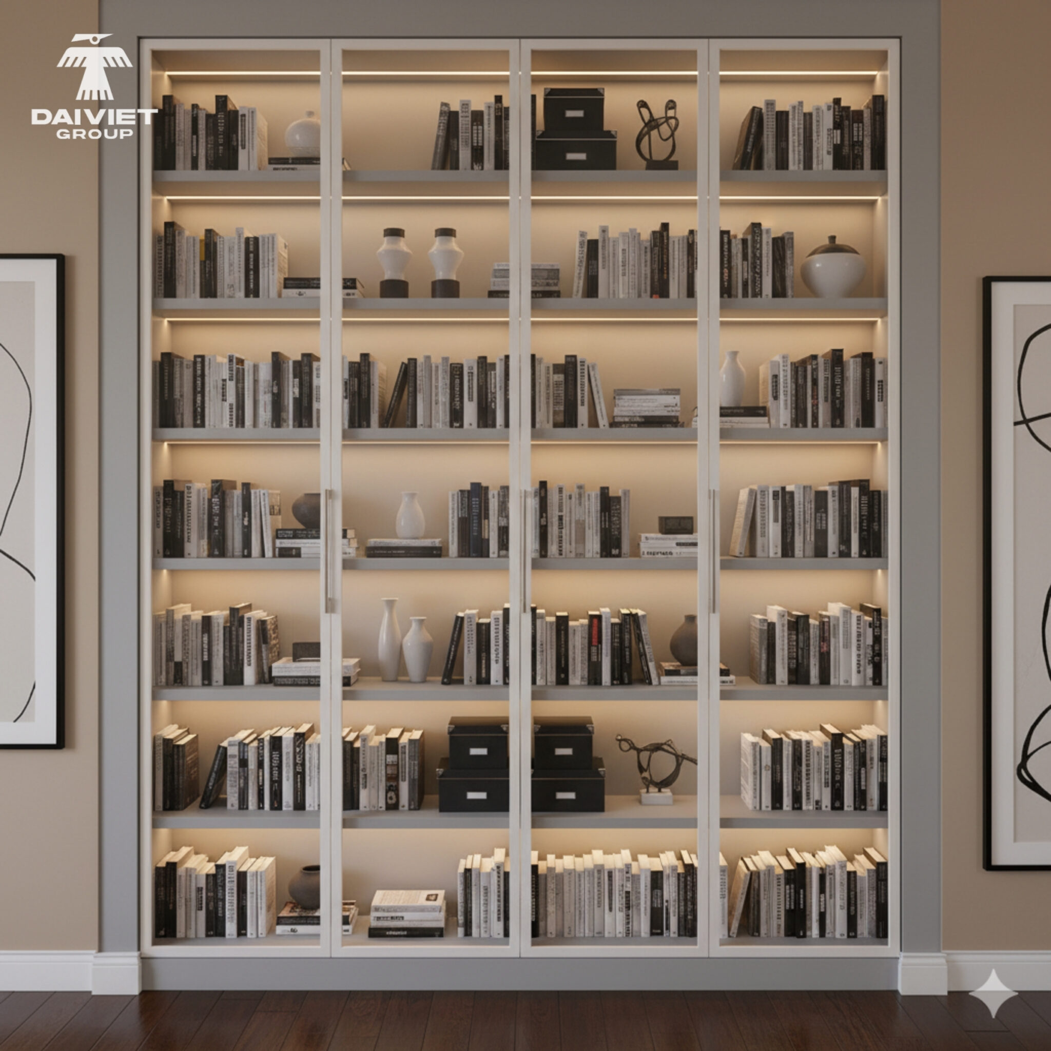 Tủ Sách Có Cửa Kính – Giải Pháp Bảo Quản & Trưng Bày Sang Trọng 2 Mẫu tủ sách nhựa giá hợp lý