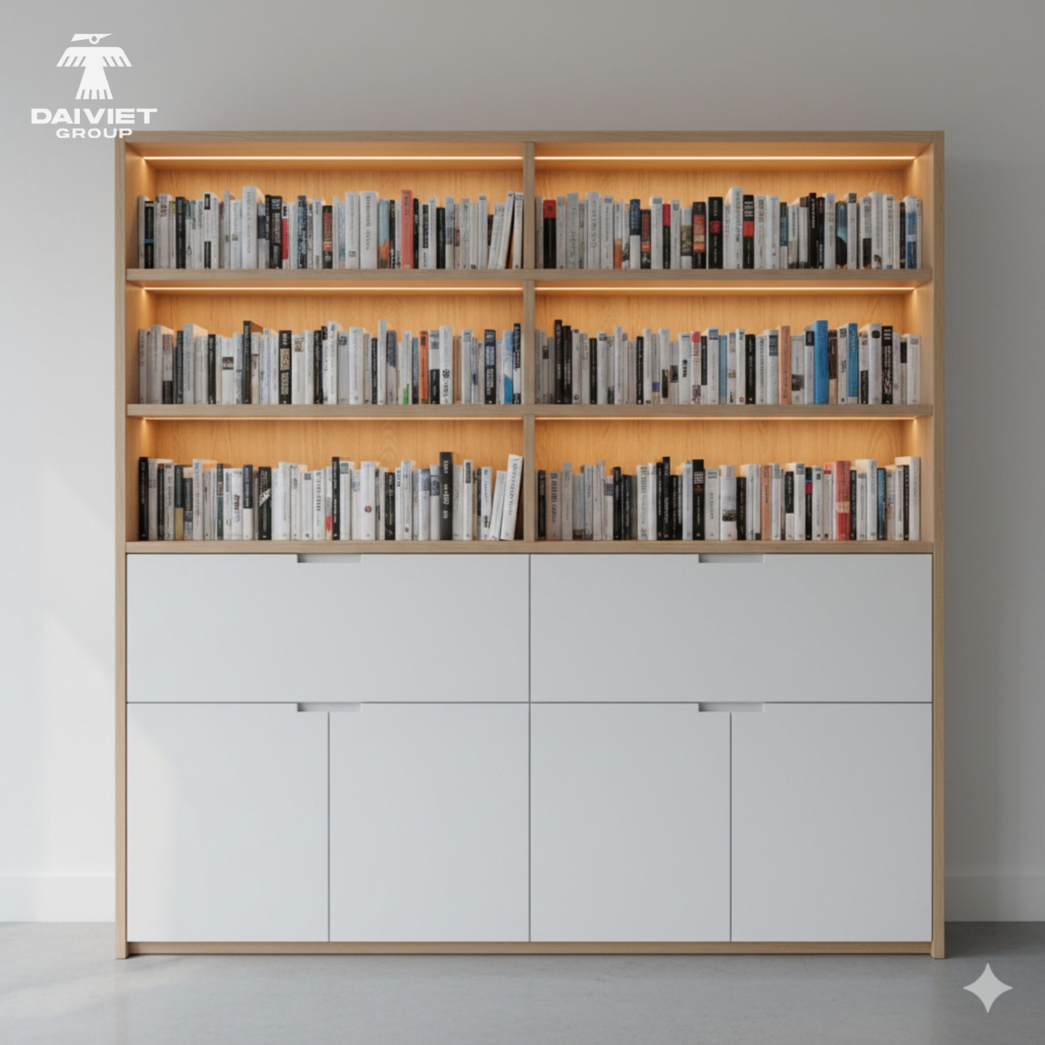 Tủ Sách Có Cửa Kính – Giải Pháp Bảo Quản & Trưng Bày Sang Trọng 18 Mẫu tủ sách nhựa giá rẻ bền đẹp